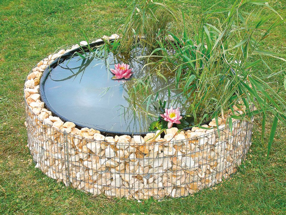 Raised pond round diam 146/126cm H40cm - Bellissa